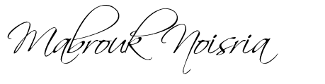 signature mabrouk noisria